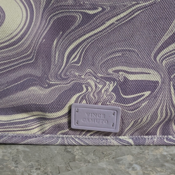 Vince Camuto Orla Lavender Haze Swirl Large Tote Bag with Tassel NWT - Picture 4 of 12